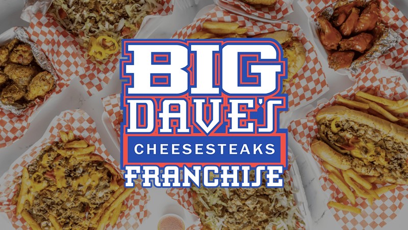 Big Dave's Cheeseteaks Franchise Banner