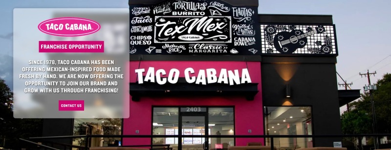 Taco Cabana Franchise Opportunity