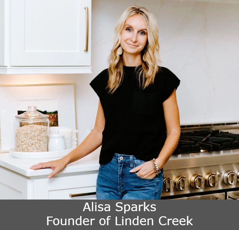 Alisa Sparks, Founder of Linden Creek Kitchen