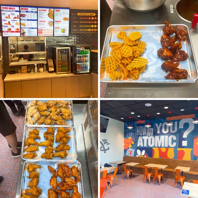 Atomic Wings Franchise Food