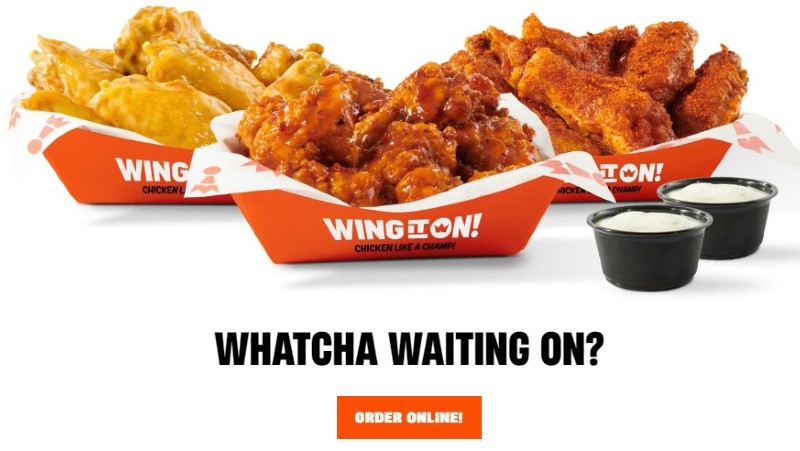 wing it on whatcha waiting for