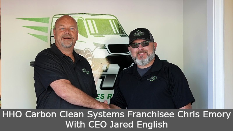 HHO Carbon Clean Systems Chris Emory With CEO Jared English