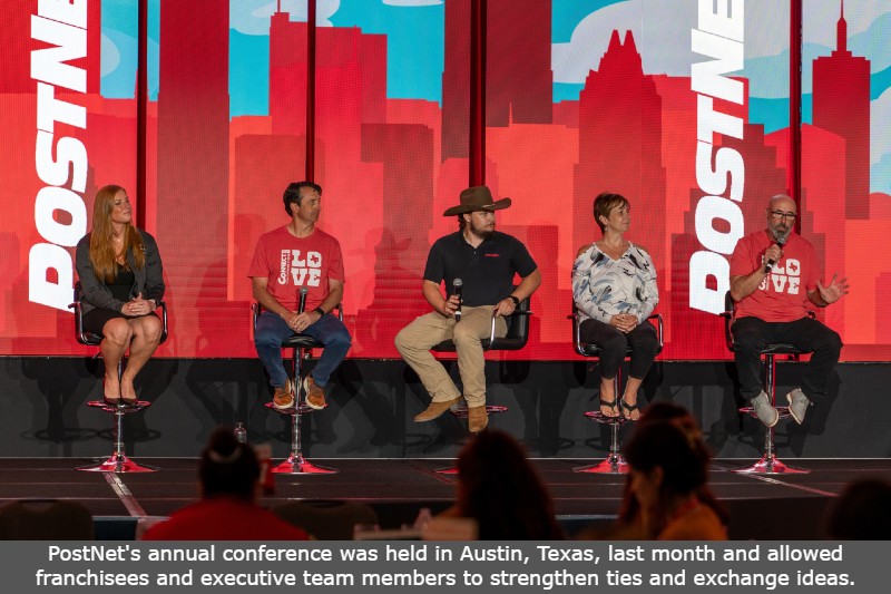 PostNet's annual conference was held in Austin, Texas, last month and allowed franchisees and executive team members to strengthen ties and exchange ideas