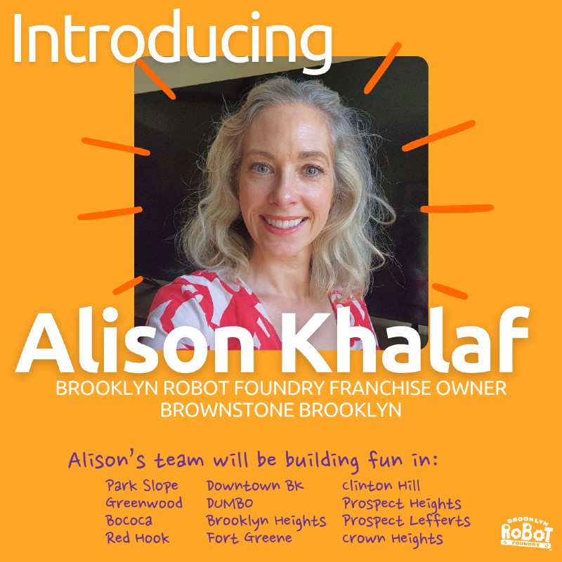 Brooklyn Robot Factory Franchise Alison Khalaf