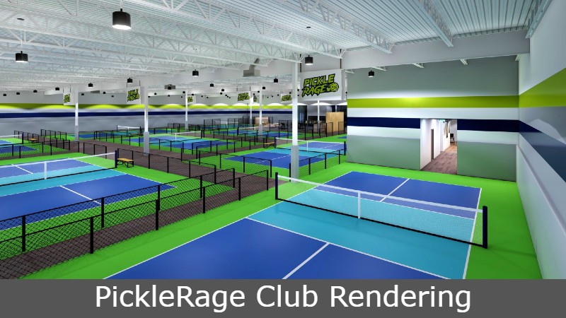 PickleRage Club Rendering