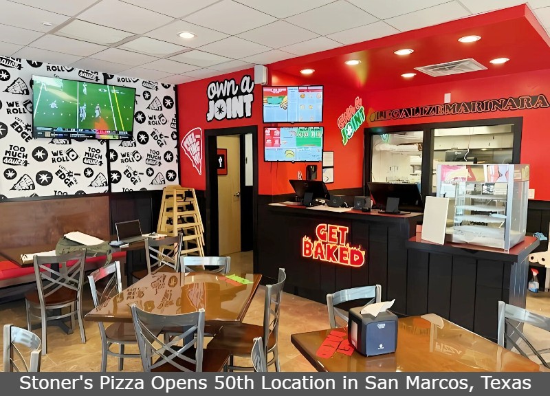 Stoner's Pizza Opens 50th Location in San Marcos, Texas