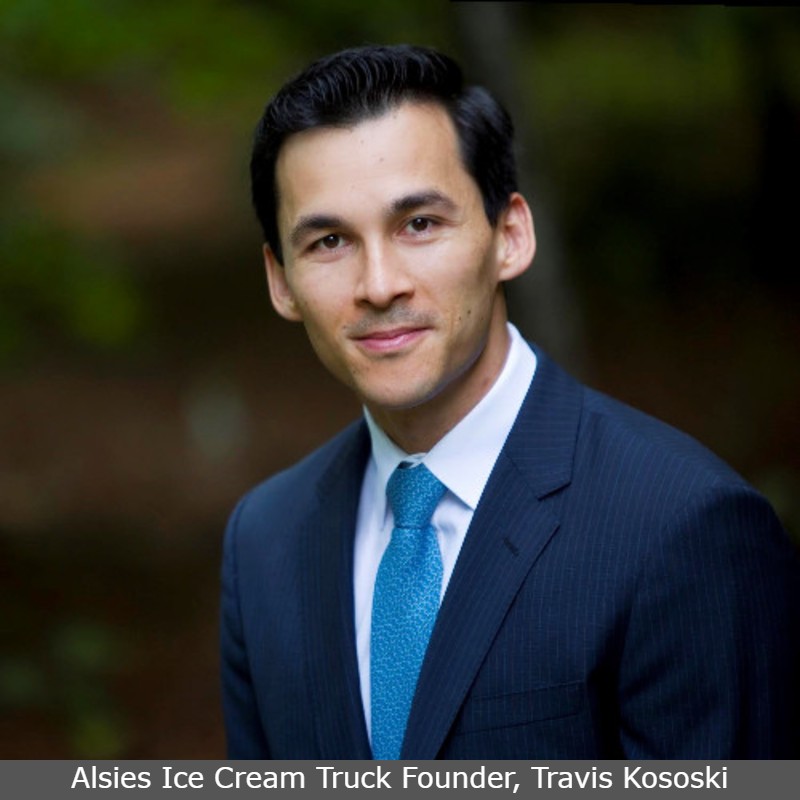 Alsies Ice Cream Truck Founder, Travis Kososki