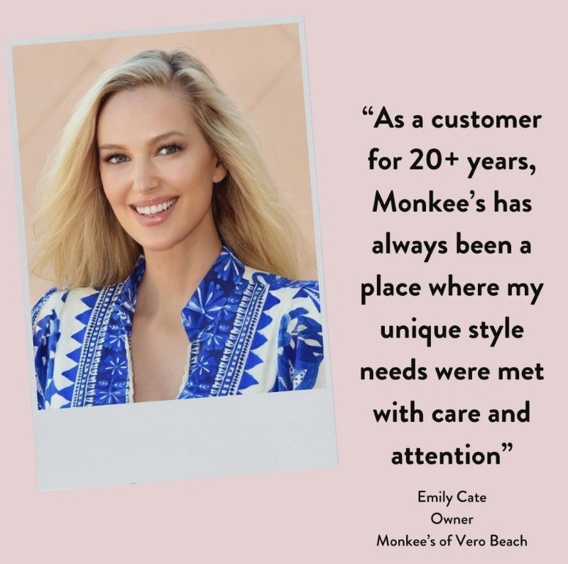 Monkee's of Vero Beach Owner, Emily Cate