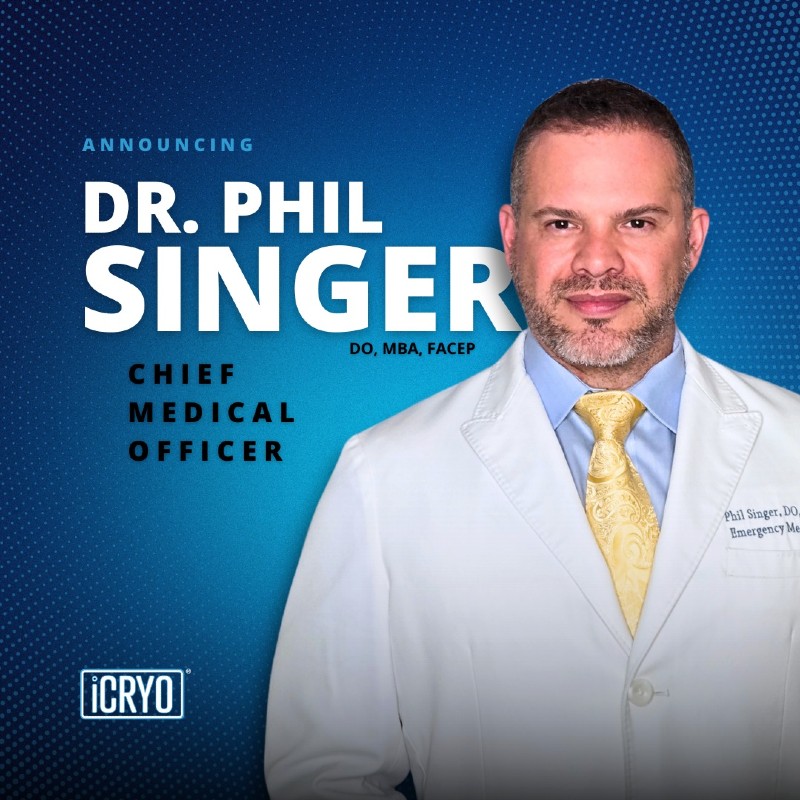 iCRYO Dr. Phillip Singer, DO, MBA, FACEP