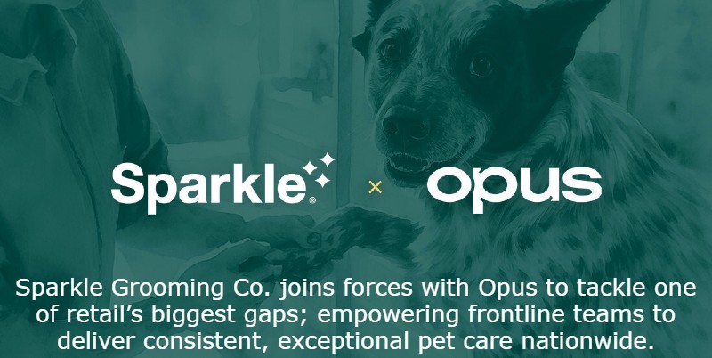 Sparkle Grooming Co. joins forces with Opus to tackle one of retail’s biggest gaps; empowering frontline teams to deliver consistent, exceptional pet care nationwide.