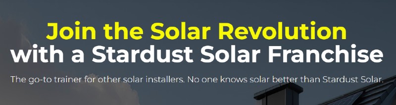 stardust solar franchise opportunity