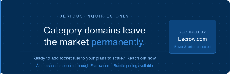 Premium Domains For Sale