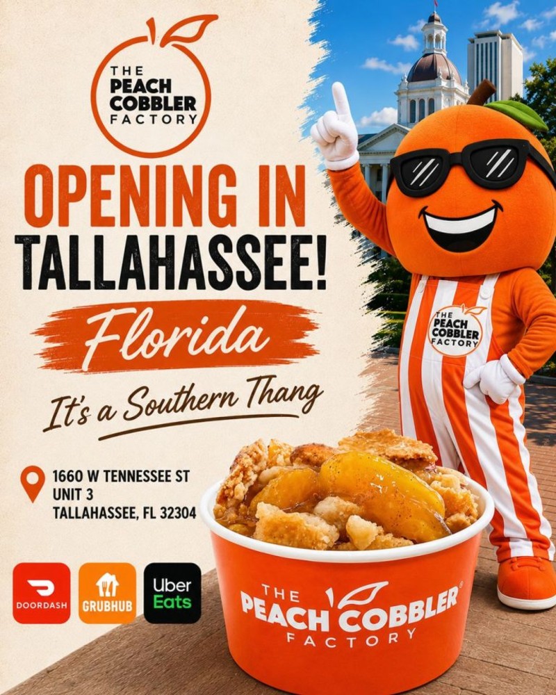 The Peach Cobbler Factory Continues Major Southern Expansion With New Tallahassee Location