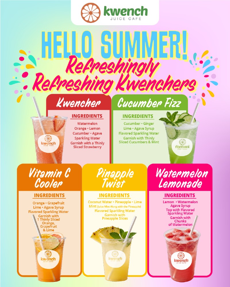 kwench juice franchise summer special