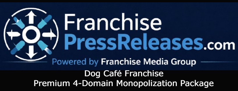 Dog Café Franchise – Premium 4-Domain Monopolization Package