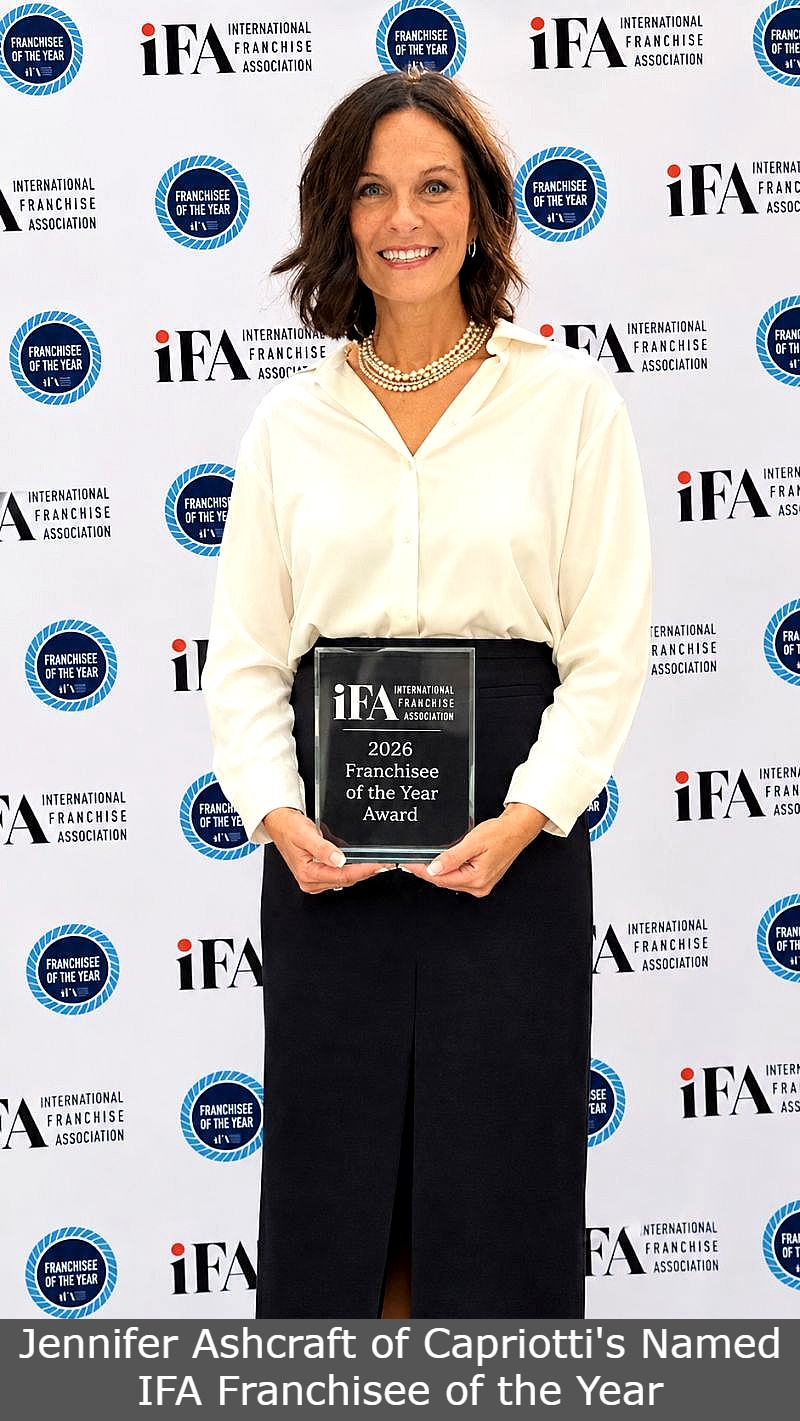 Jennifer Ashcraft of Capriotti's Named IFA Franchisee of the Year