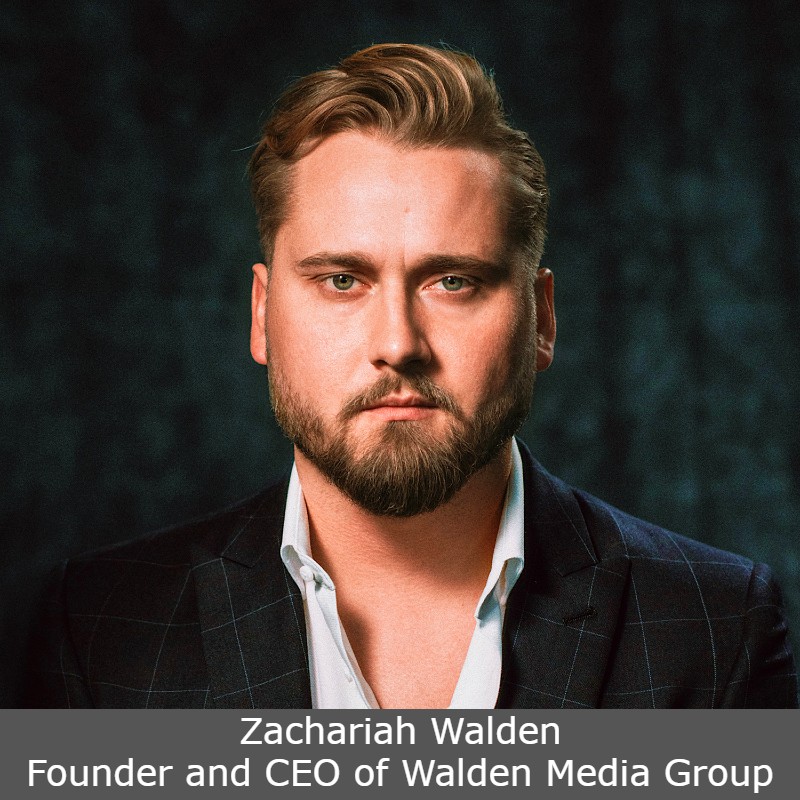 Zachariah Walden, CEO of Walden Media Group