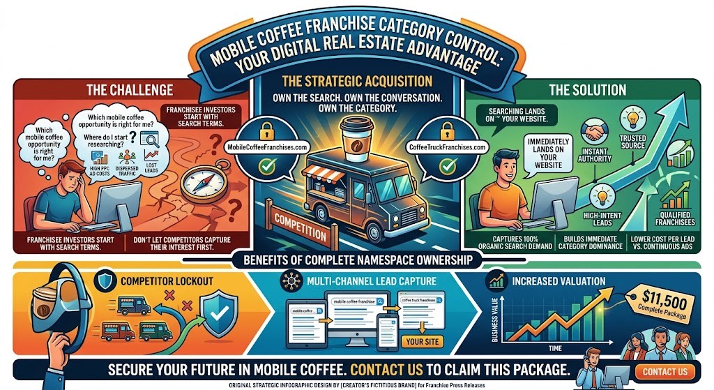 mobile coffee franchise domains for sale