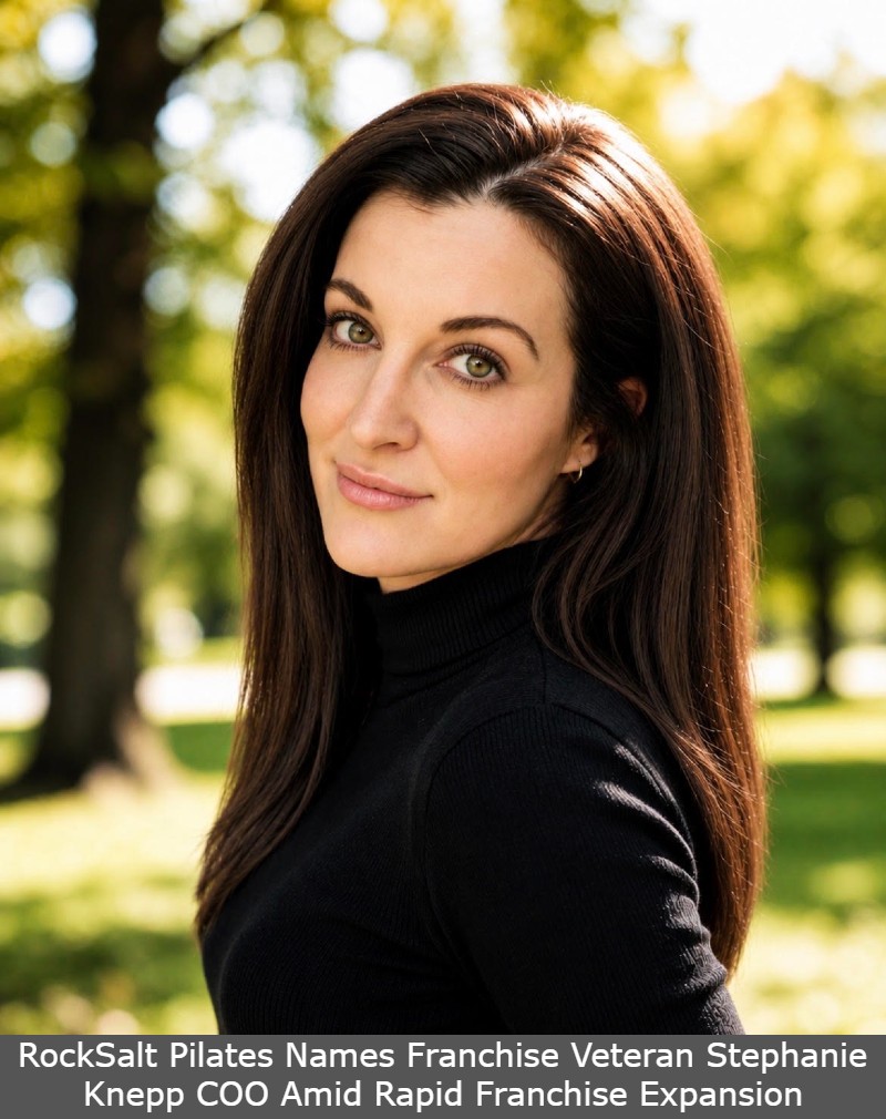 RockSalt Pilates Names Franchise Veteran Stephanie Knepp COO Amid Rapid Franchise Expansion