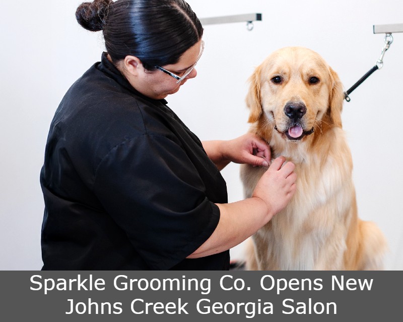 Sparkle Grooming Co. Opens New Johns Creek Georgia Salon